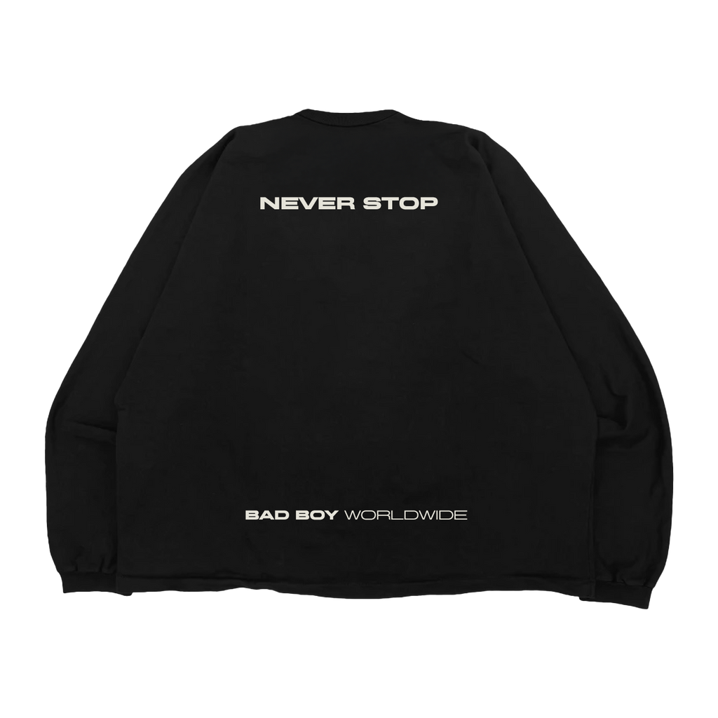 Never Stop" Thermal Crew Neck Long Sleeve