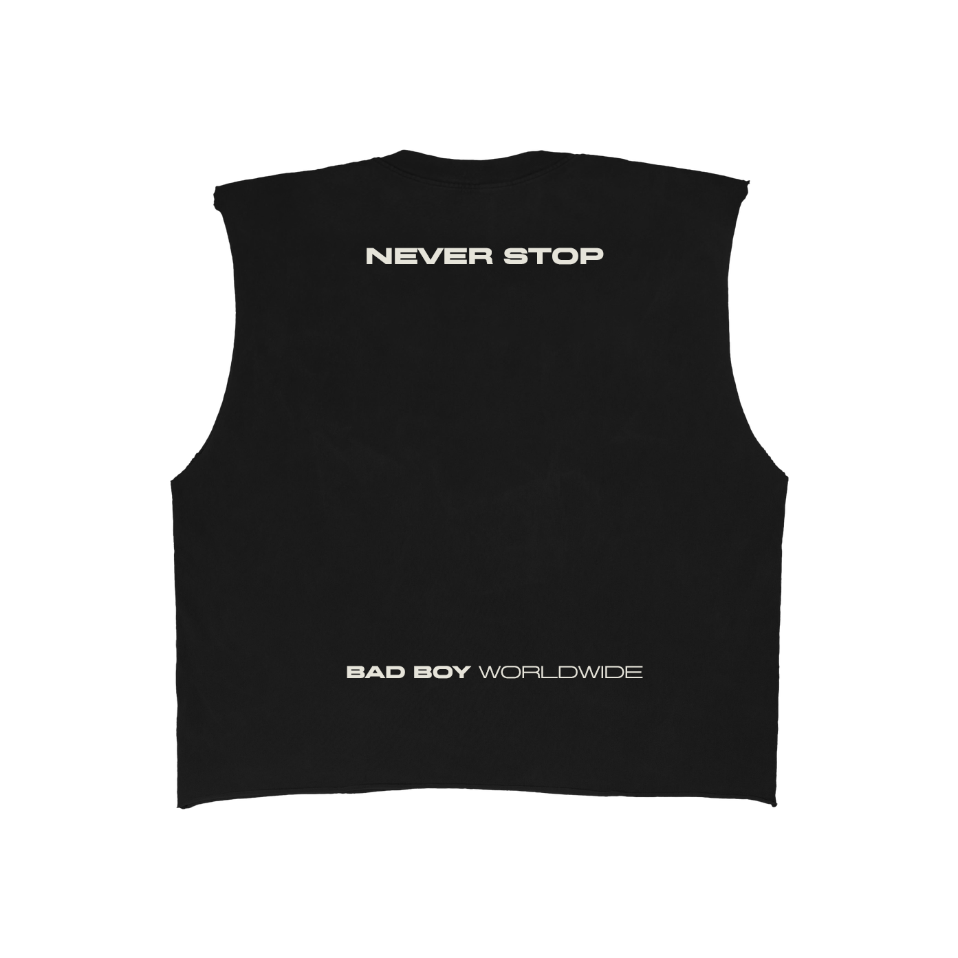 "Never Stop" Legacy Cut Off Tee